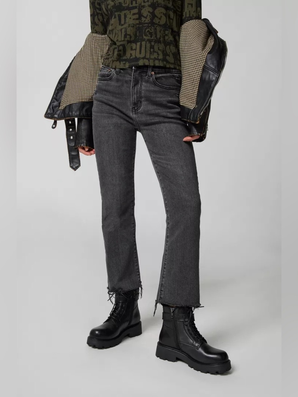 Daze Denim Shy Girl High-Waisted Flare Jean